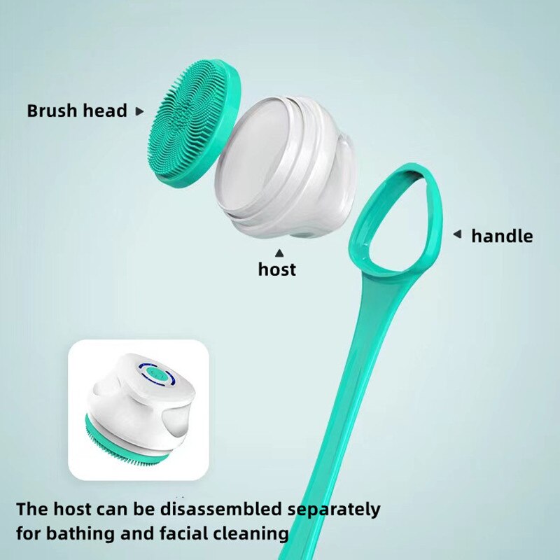 Deep Clean Long Handle Electric Shower Brush - Image 3