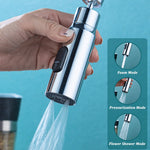 3-Mode Anti-Splash Faucet Adapter