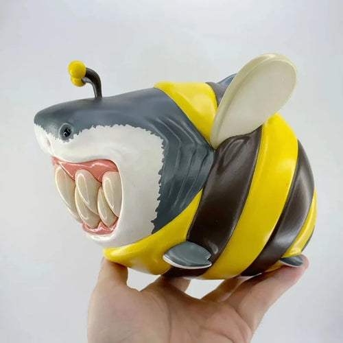Scary Shark Bee Resin Decor - Image 0