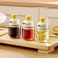 Press Easy Glass Oil Sauce Dispenser Bottle - Image 3