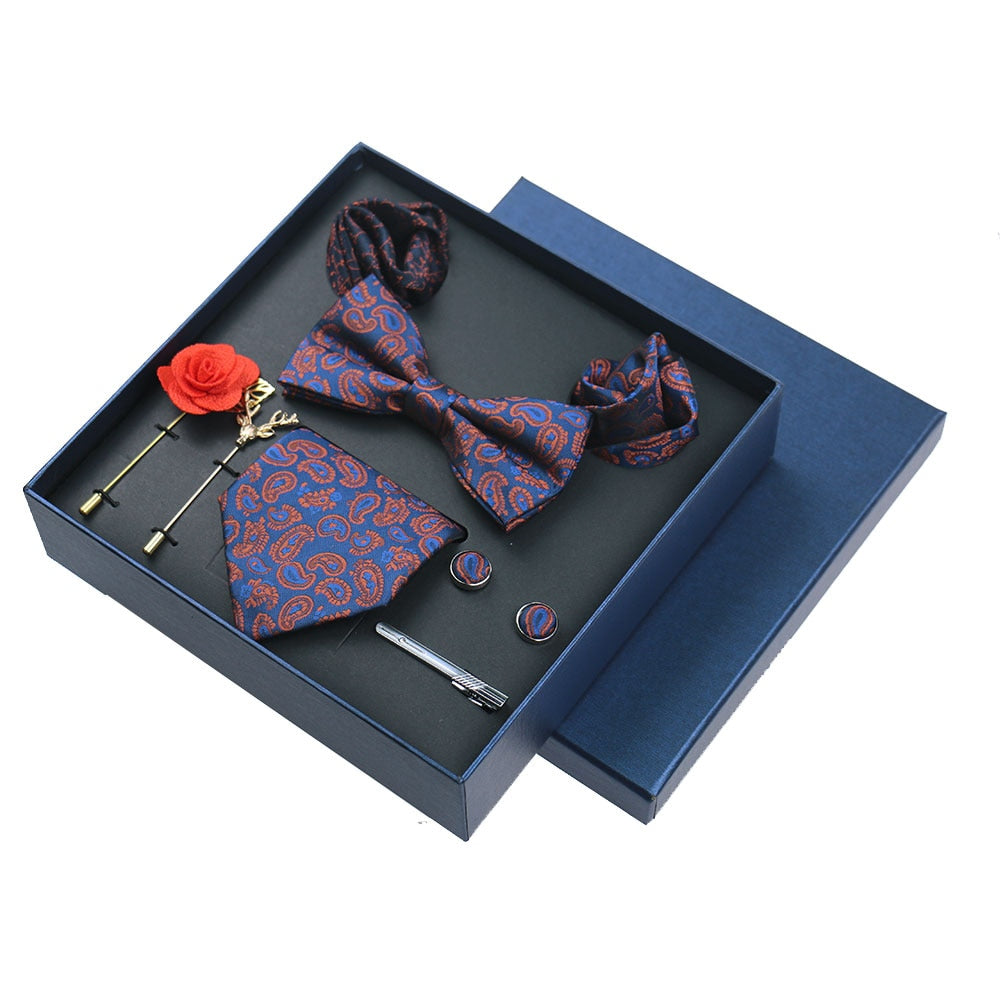 Belmont Men Luxury Necktie Gift Set