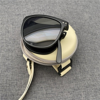 Anti-UV Foldable Fashion Flex Clear Vision Sunglasses