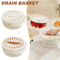 Space Saving Vegetable Fruit Drainer Basket