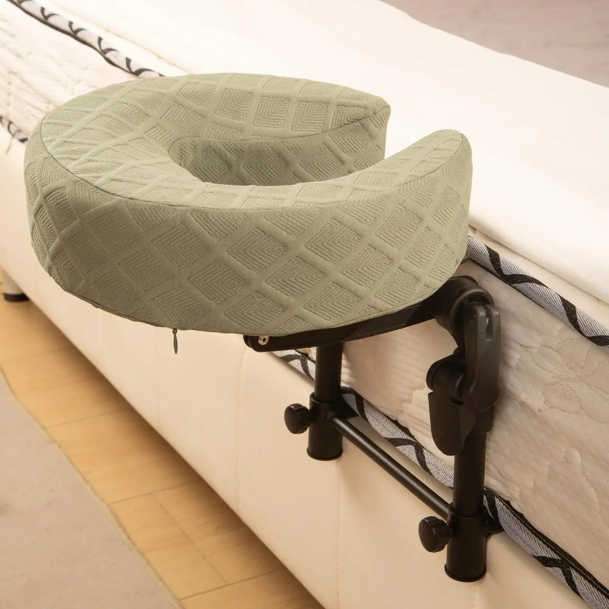 Bed-Mounted Ergonomic Home Massage Face Bracket - Image 3