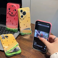 Juicy Shell Mirror Watermelon iPhone Case - Image 4
