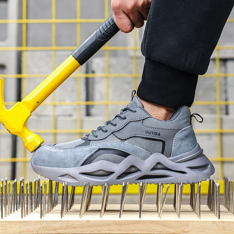 Wear-Resistant Tough Industrial Comfortable Work Boots - Image 2