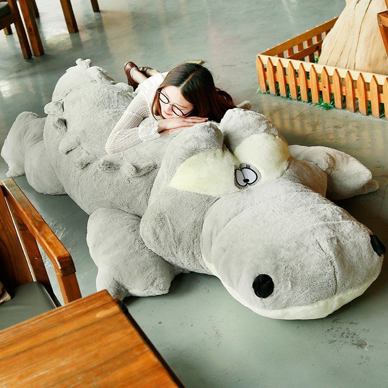 Crocodile Stuffed Plush Pillow - Image 1