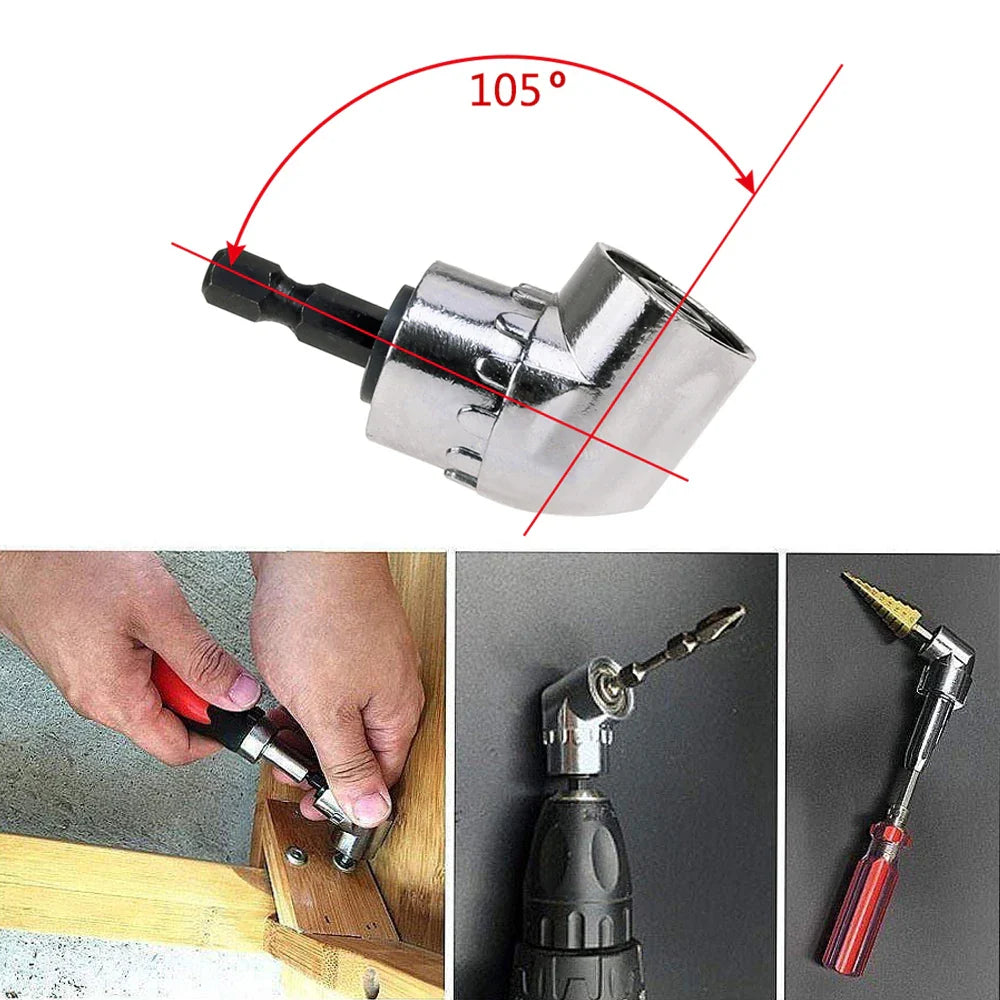 360 Degree Right Angle Drill Extension Tool