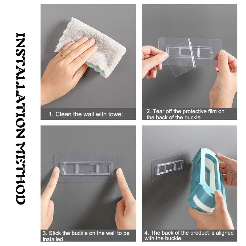 3in1 Space Saver Wall Hanging  Slipper Hanger - Image 6
