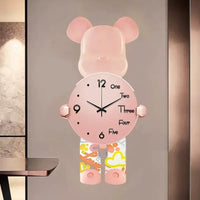 Glowing Star Bear LED Wall Clock - Image 6