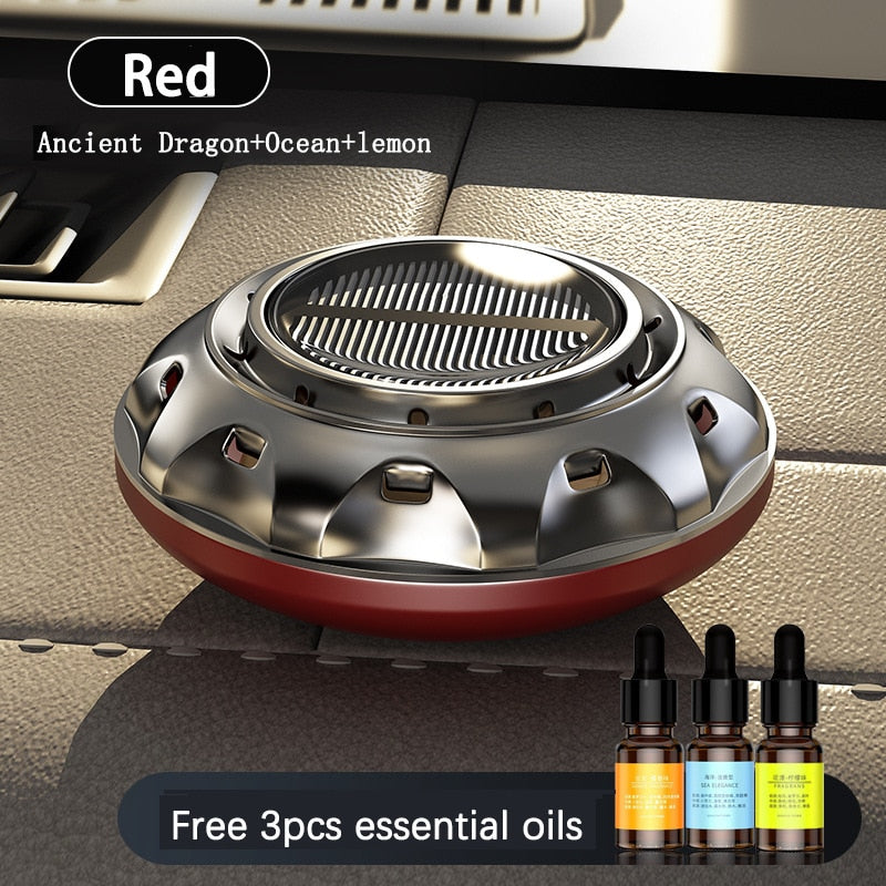 Solar Power UFO Car Air Freshener - Image 9
