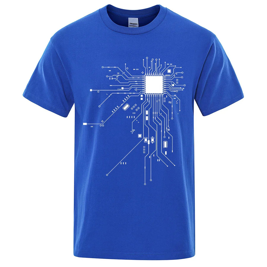 Motherboard Digital Circuit T-Shirt - Image 4