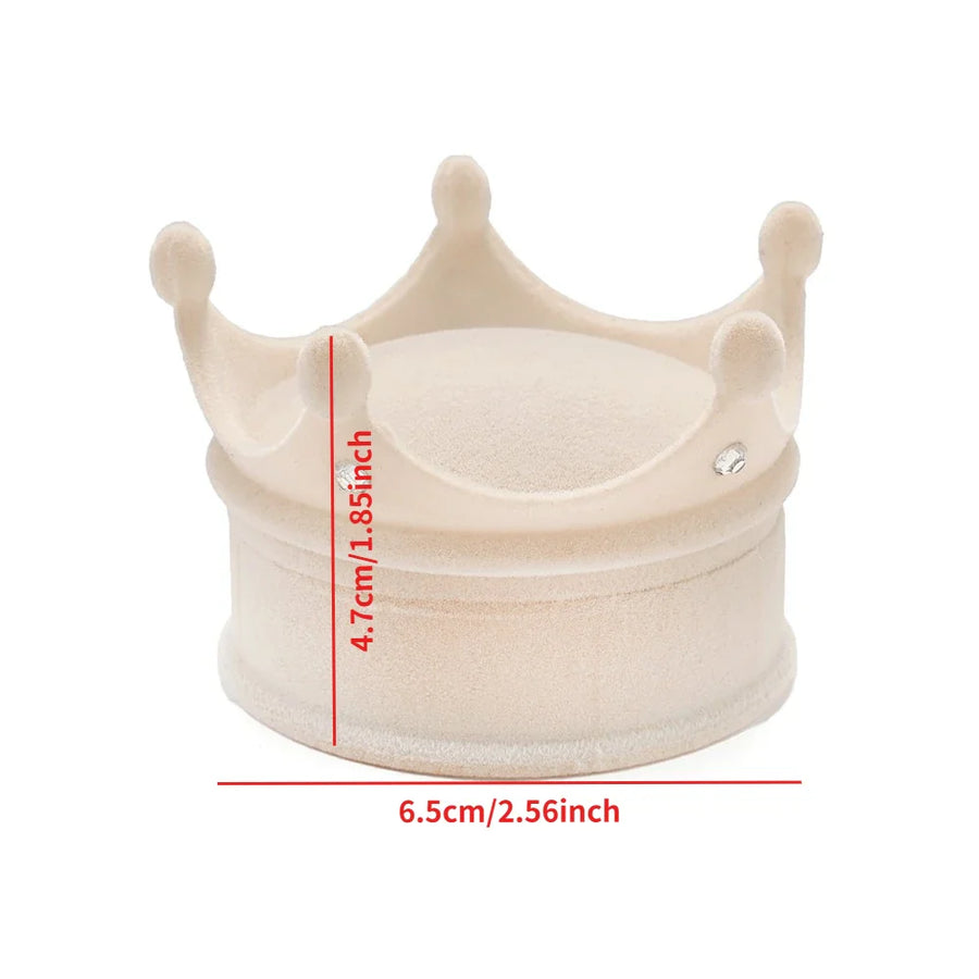 Shape Library Velvet Jewelry Ring Box Collection