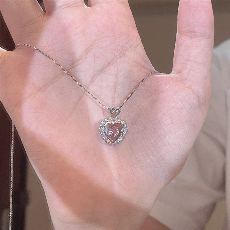 Heartbeat Harmony Crystal Pendant - Image 4