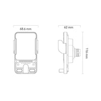 Smart Auto-Clamp Wireless Charger Car Phone Holder - Image 9