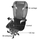 Fan Blowing Cooling Ride Air Seat Cushion