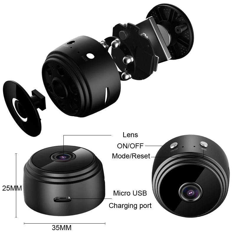 Mini Eye Guard Smart Wifi Camera - Image 9