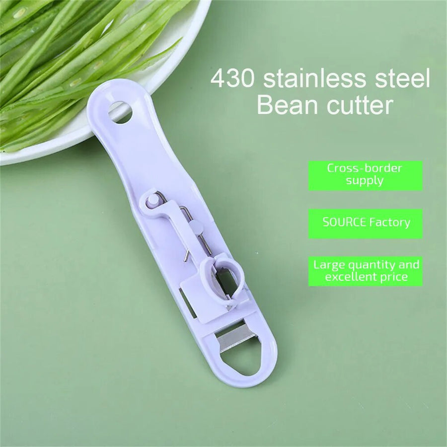 Multifunctional Safe Bean Vegetable Cuter - Image 1