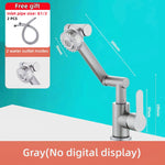 Digital Display Rotatable Japanese Style Bathroom Faucet