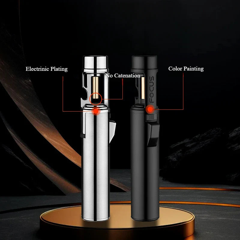 Portable Handheld Windproof Butane Torch Lighter - Image 4