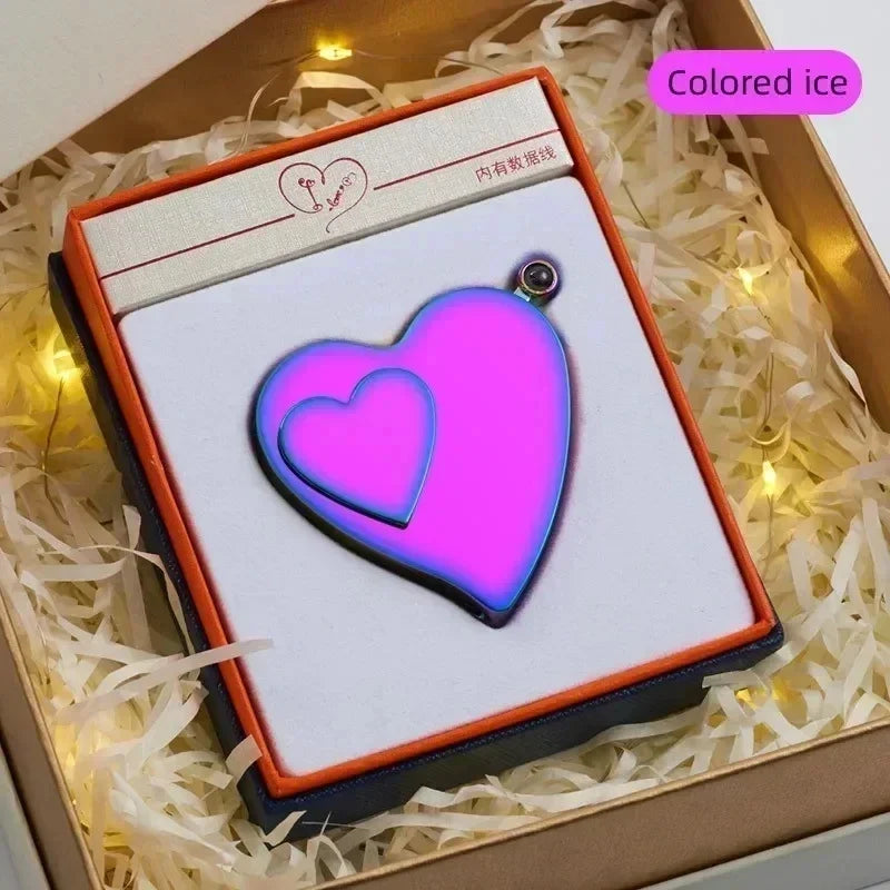 Windproof Everlasting Love Projector Lighter - Image 7