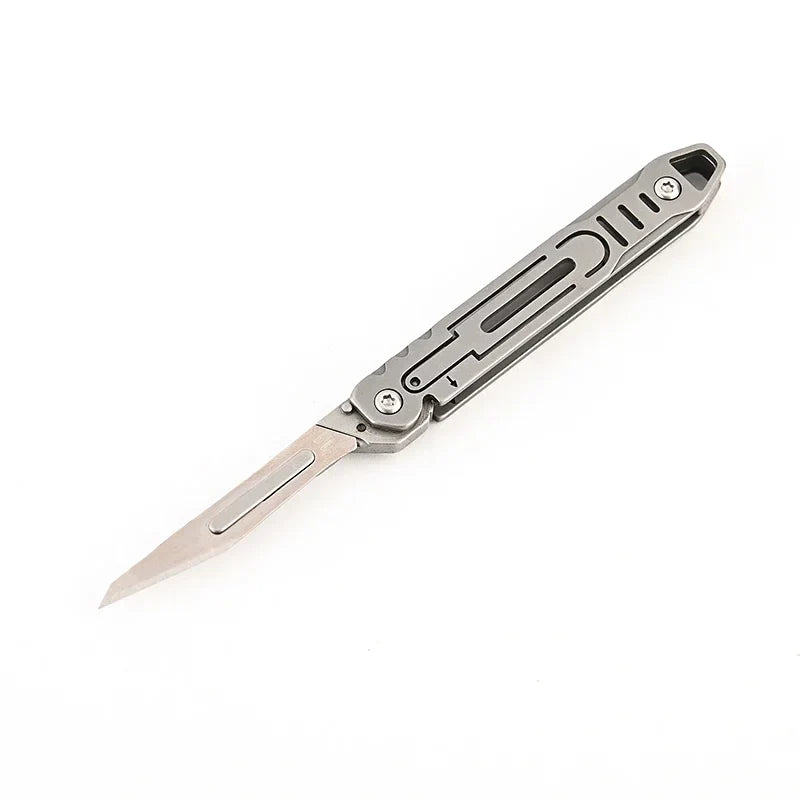 Replaceable Blades Foldable EDC Knife - Image 7