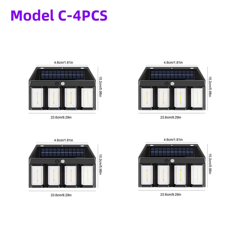 Night Guard LED Solar Wall Waterproof Lamp - Image 8