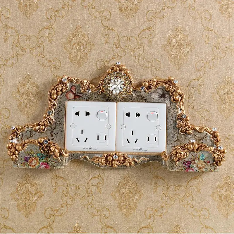 Vintage Flora Butterfly Outlet Organizer - Image 3