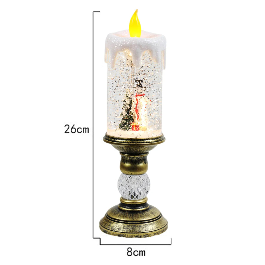 Crystal Echo Christmas Water Candle - Image 8