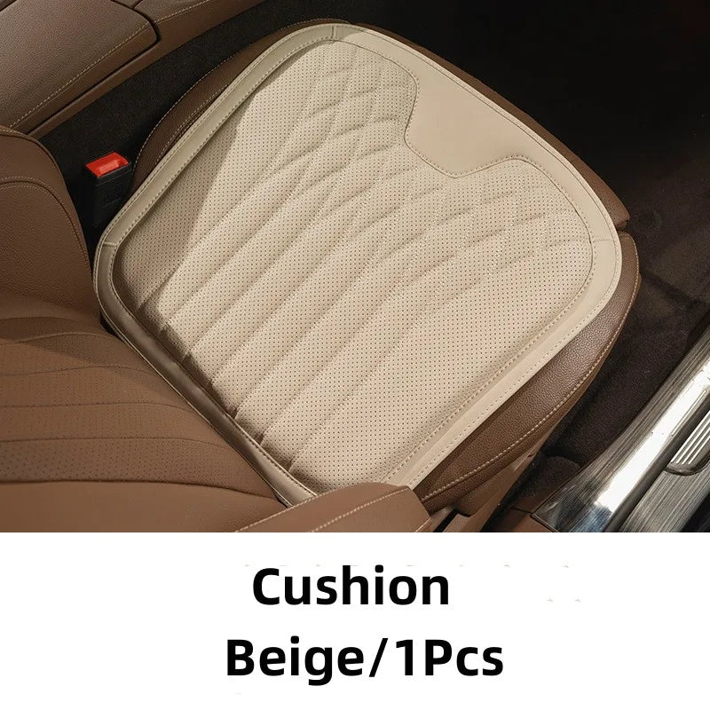 Leather Breathable Comfy Premium Car Seat Cushion - Image 8