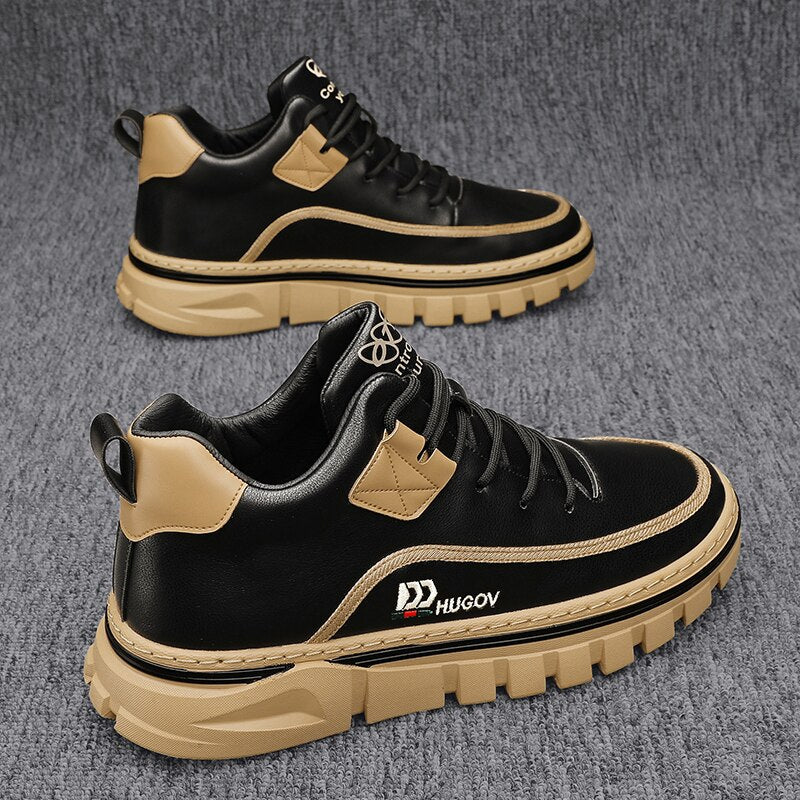 Mountain Explorer Microfiber Leather Hiking Boots - Image 2