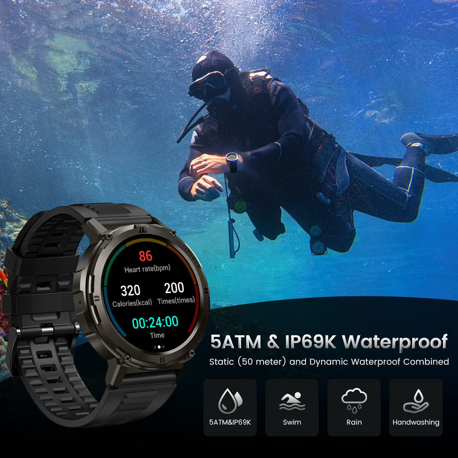 Ultra Armor Durable Military Smartwatch - Image 3