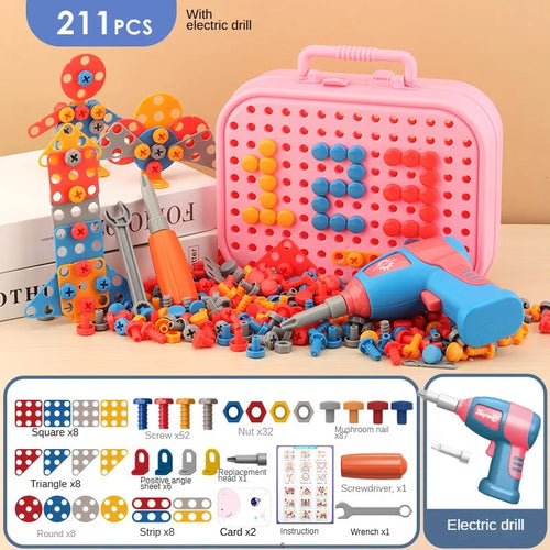 Little Mechanic Kids Toy Set - Image 4