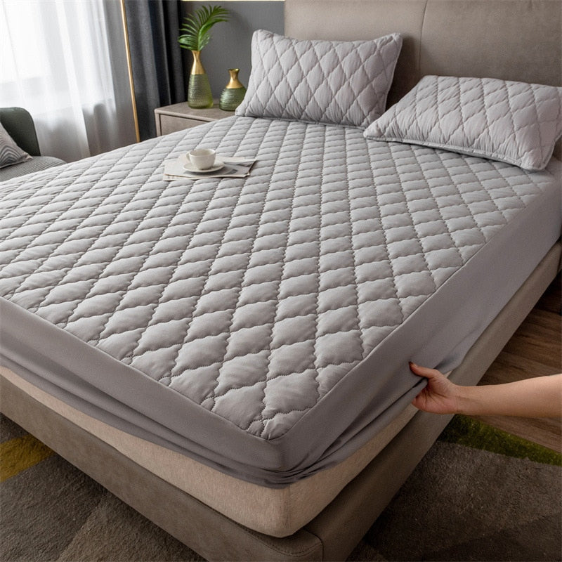 Anti-Slip Waterproof Mattress Cover