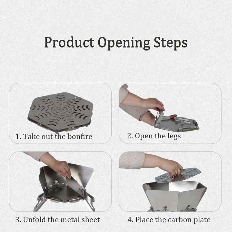 Adventure-Ready Camping Portable BBQ Grill - Image 3