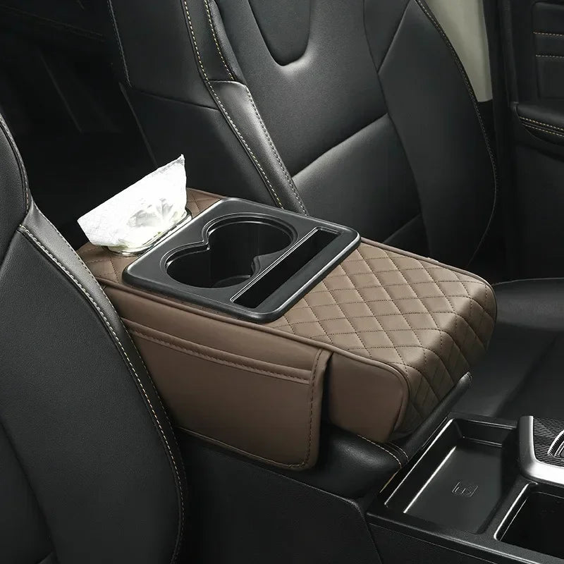 Console Craft Multi-Pocket Car Armrest Pad - Image 9