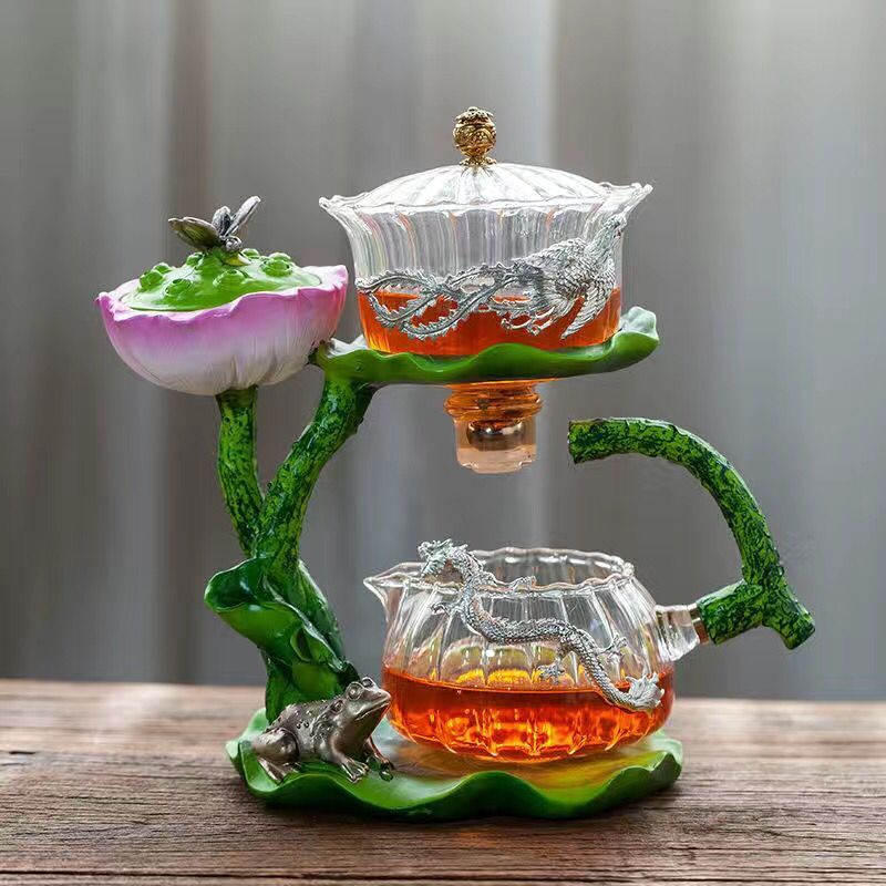 Mystic Lotus Incense Teapot