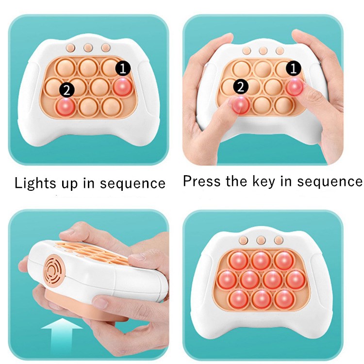 Brain Boost Push Bubble Kids Focus Training Toy - Image 2