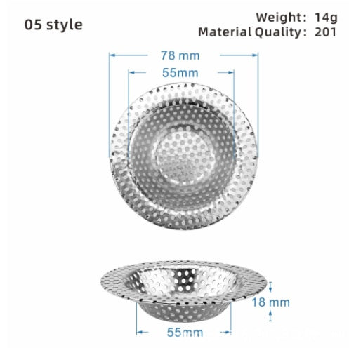 Stainless Steel Sink Drain Catch All Strainer - Image 11