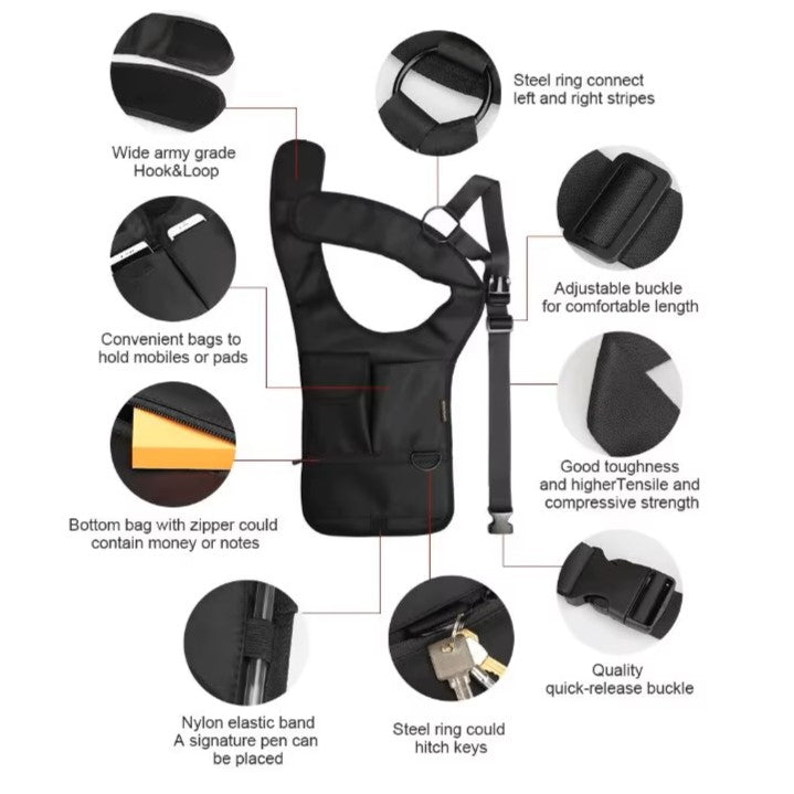 Verge Pocket Underarm Crossbody Bag - Image 7