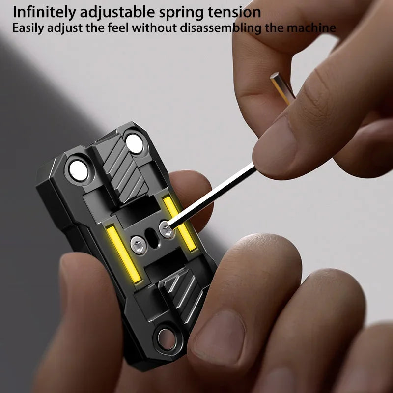 Luminous Magnetic Push Slider Metal Fidget - Image 4