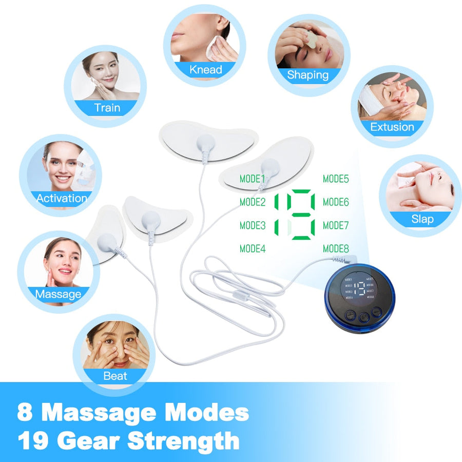 Anti-Wrinkle Tightening EMS Facial Massager - Image 2