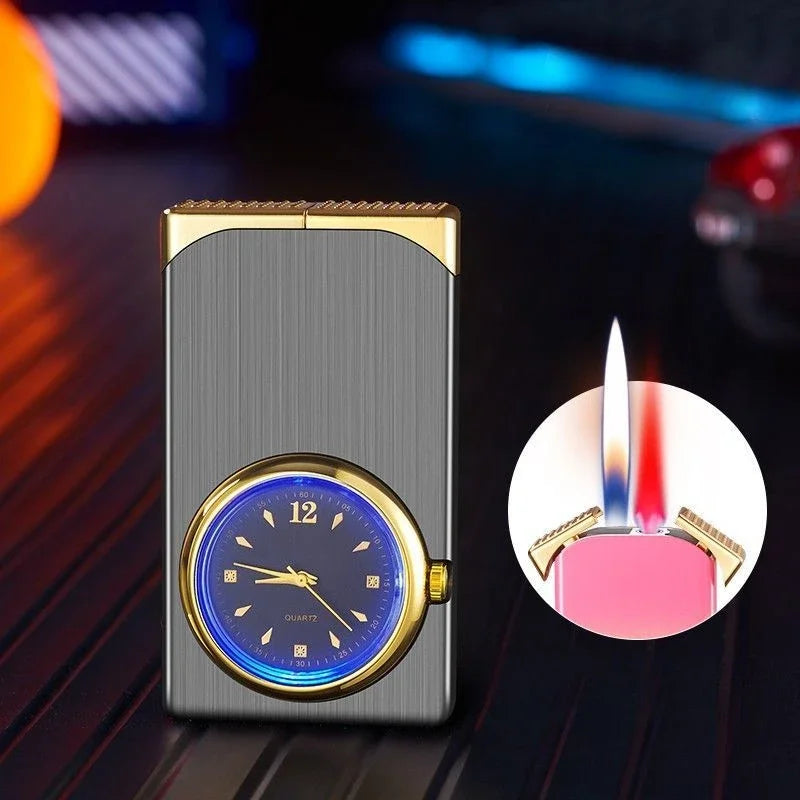 Creative Dual Fire Gradient Color Lighter Watch - Image 10