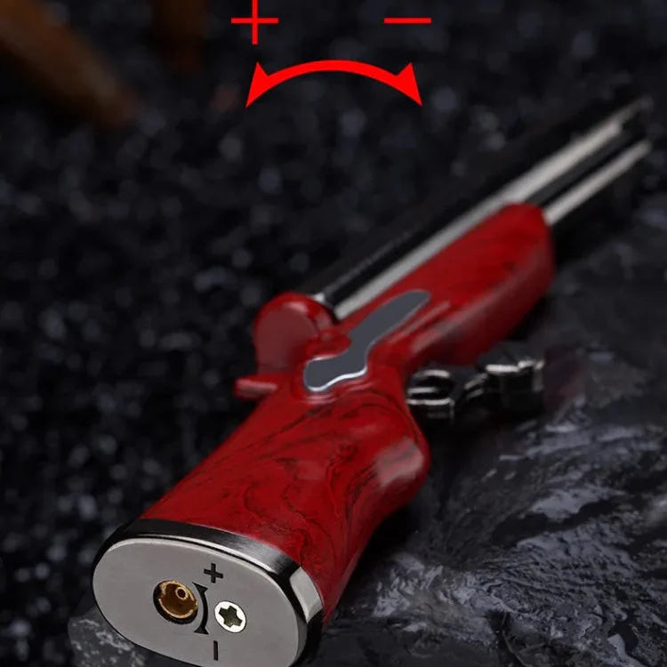 Dual Trigger Long Barrel Flame Torch Lighter - Image 2