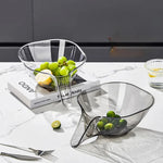 Crystal Clear Multifunctional Kitchen Drain Basket