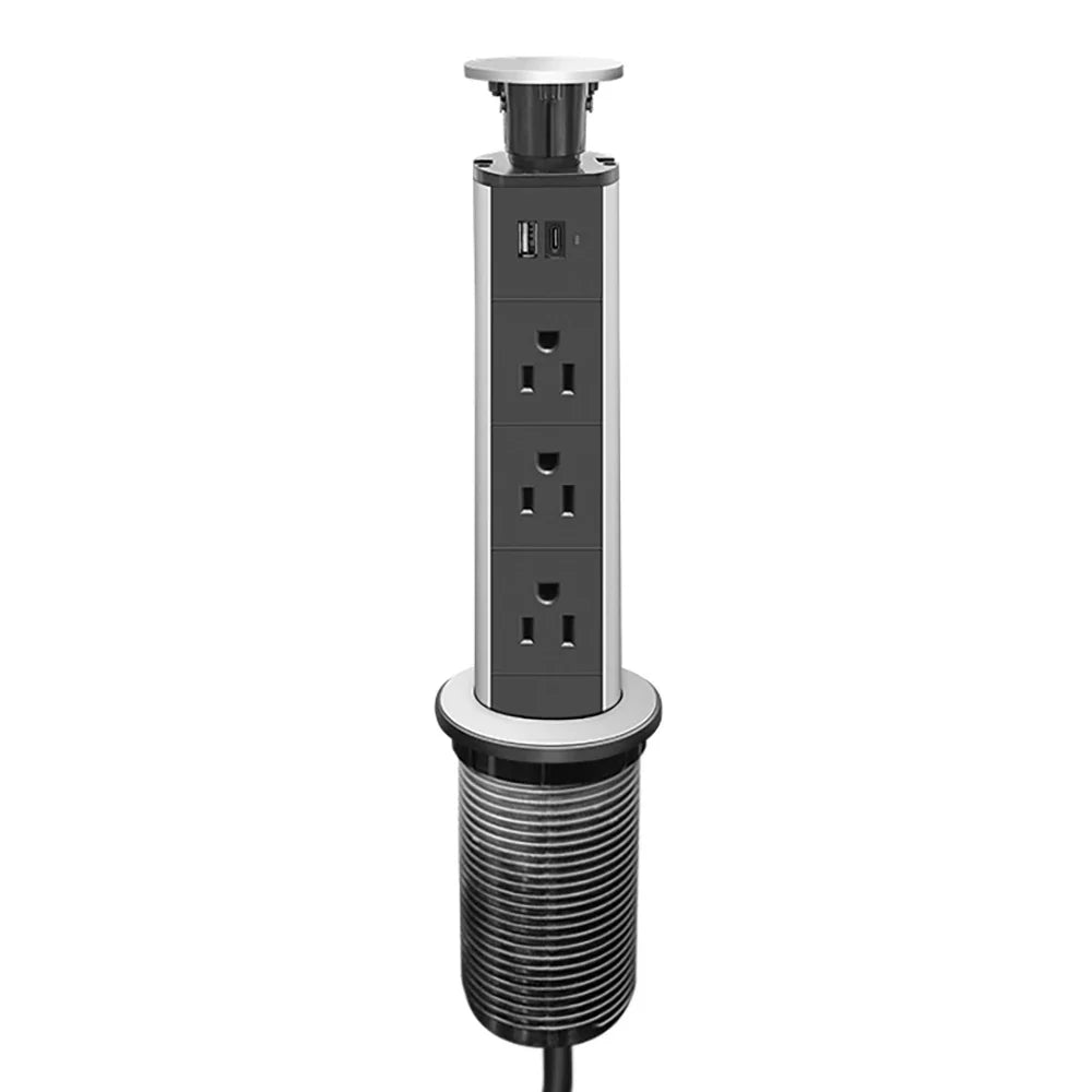 Cable Organizer Table Socket Pop-Up Power Strip