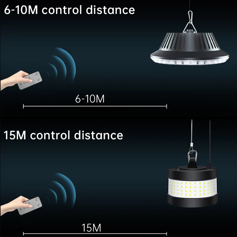 Eco Solar Panel Outdoor Waterproof Light System - Image 6