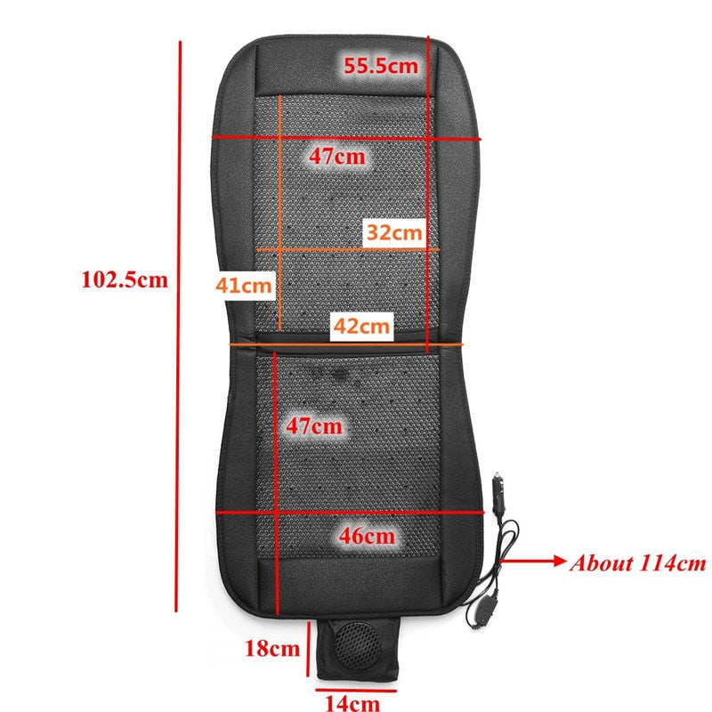 Fan Blowing Cooling Ride Air Seat Cushion - Image 6