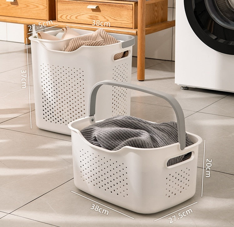 Japanese Style Durable Breathable Laundry Basket - Image 7