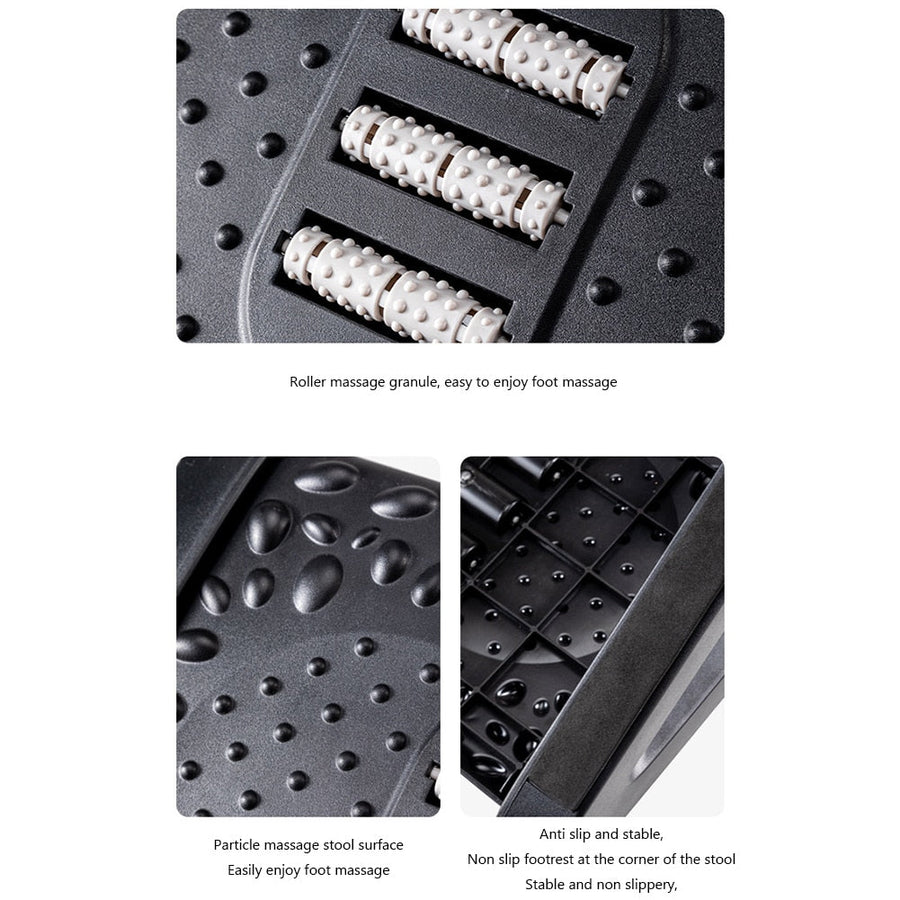 Ergonomic Home Office Foot Rest Massager - Image 6
